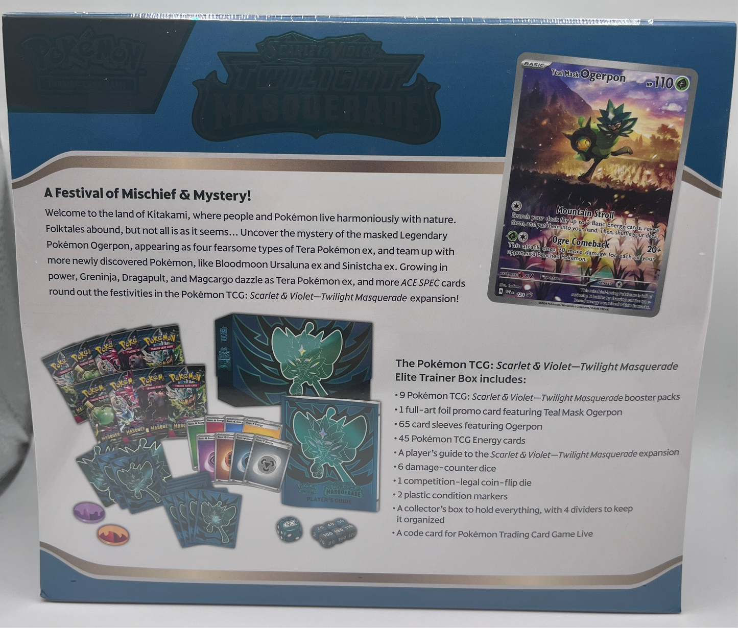 Pokémon TCG: Twilight Masquerade Elite Trainer Box